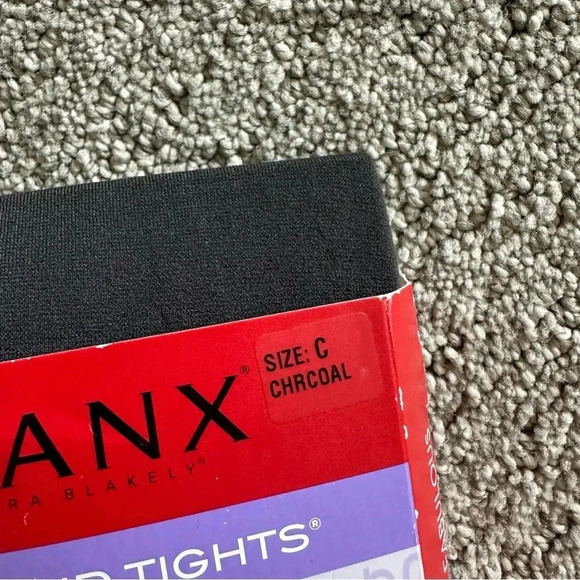 SPANX Original Tight-End Tights Size C Charcoal NWT - Picture 2 of 4